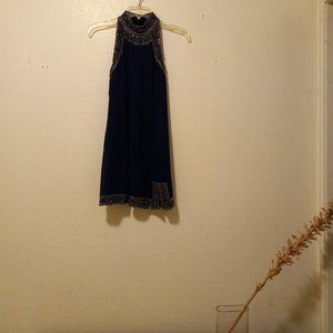 NWT NBD Beaded Halter Mini Dress Size XS Cocktail Party Wedding Holiday Club